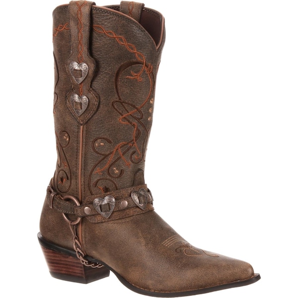Durango Women's Western Boot, 7.5 M, Leather, 11 in H, Dusk To Dawn RD4155 - main